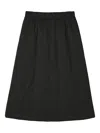B+ab Quilted Midi Skirt In Black