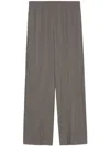 B+ab Ribbed Wide-leg Trousers In Grey