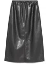 B+ab Rock Aus Faux-leder In Schwarz