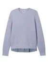 B+ab Round-neck Sweater In Blue