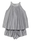 B+ab Shirred-effect Short Set