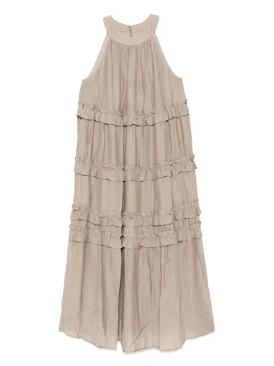 B+ab Ärmelloses Kleid In Gray