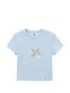 B+ab Star-graphic T-shirt In Blue