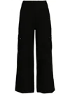 B+ab Straight-leg Cargo Trousers In 黑色