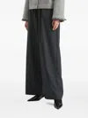 B+ab Stripe-pattern Trousers In Gray