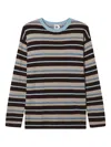 B+ab Striped Sweater In Multi