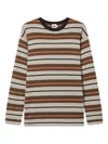 B+ab Striped Sweater In Multi