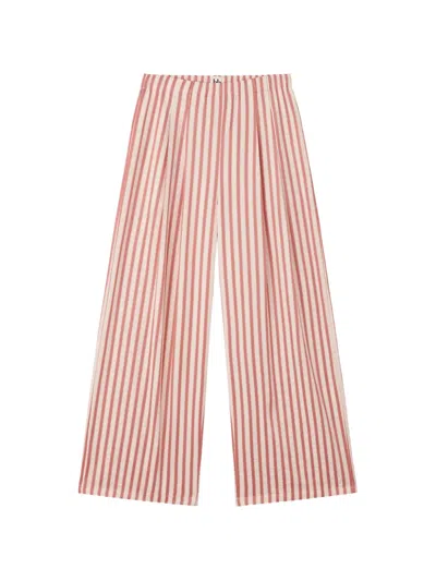 B+ab Striped Wide-leg Trousers In Multi