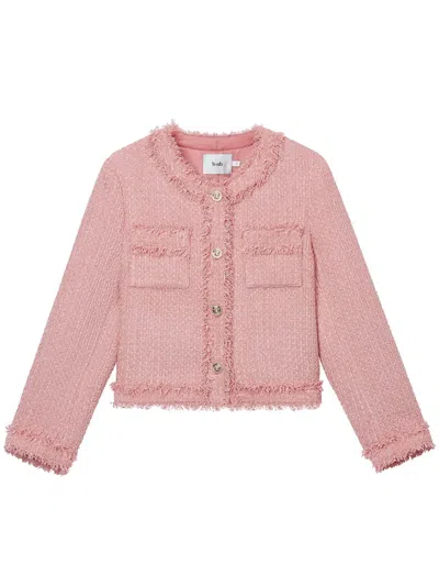 B+ab Tweed Jacket In Pink