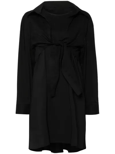 B+ab Two-piece Dress Set In Black