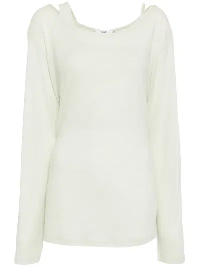 B+ab Two-piece Knitted Top In Green