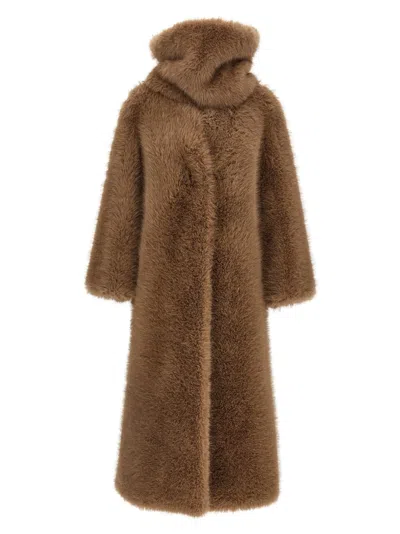 B&b Couture Biscuit Fur Brown