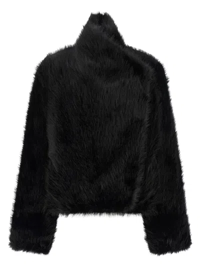 B&b Couture Jackie First Faux-fur Jacket In Multi