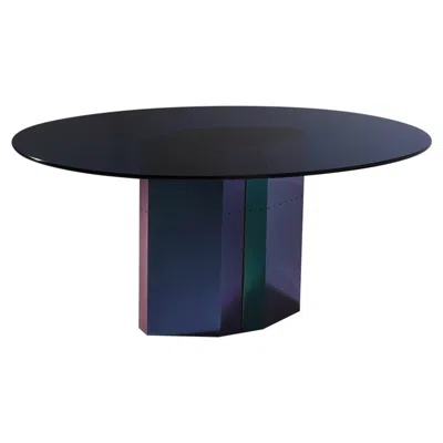 Pre-owned B & B Italia Afra & Tobia Scarpa 'polygonon' Dining Table For B&b Italia, 1980s In Black