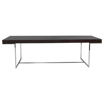 Pre-owned B & B Italia B&b Italia By Paolo Piva Tav Athos Oak Veneer Dining Table In Brown