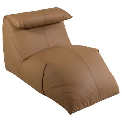 Pre-owned B & B Italia Chaise Longue Le Bambole, Mario Bellini For B&b Italia 1970 Leather Cognac In Brown