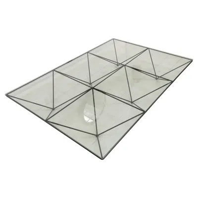 Pre-owned B & B Italia Large Alanda Coffee Table Paolo Piva For B&b 1980's In Gray