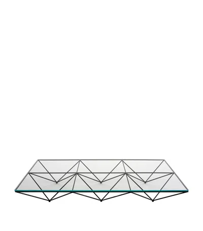 B & B Italia Large Alanda Low Coffee Table In Black