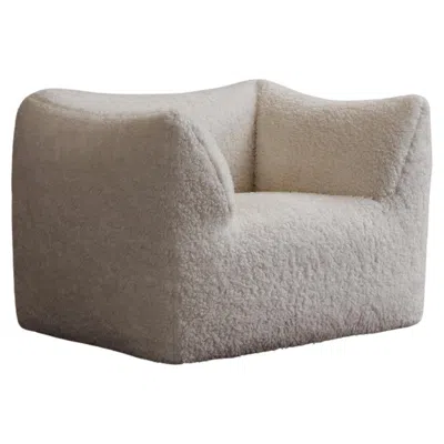 Pre-owned B & B Italia Mario Bellini “le Bambole” Armchair For B&b Italia, White, 1971 In Gray