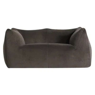 Pre-owned B & B Italia Mario Bellini Le Bambole Sofa, Upholstered In Alpaca, B&b Italia, 1970s In Black