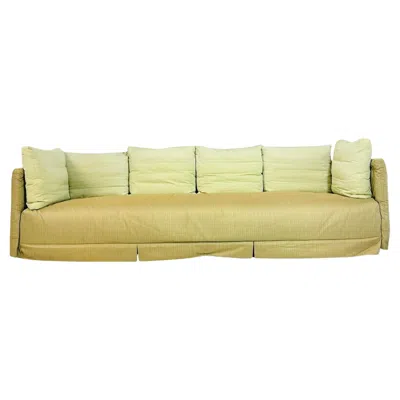 Pre-owned B & B Italia Ottomama Four Seater Sofa Designed In Italy By B&b Italia, Dated 1985 In Sand