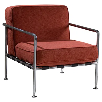 Pre-owned B & B Italia Pair Of Armchairs By B&b Italia, Late 20th Century In Brown