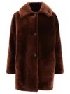 B&w Coats In Brown