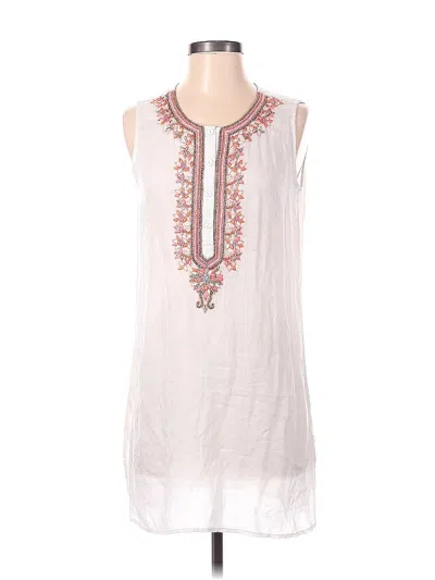 Pre-owned B Bell Casual Dress In White
