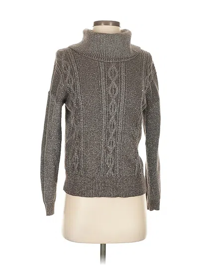 Pre-owned B By Bernardo Turtleneck Sweater In Gray