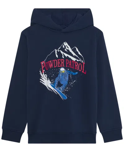 B By Brooks Brothers Kids' Boys 8-20 Powder Patrol Graphic Hoodie In Blue
