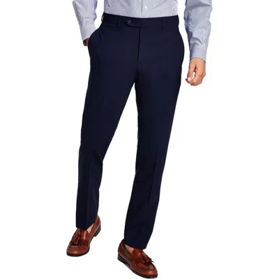 B By Brooks Brothers Mens Wool Suit Separate Dress Pants In Blue