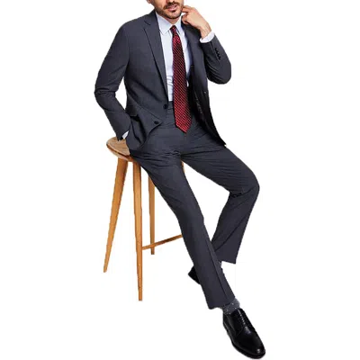 B By Brooks Brothers Mens Wool Two-button Blazer In Grey