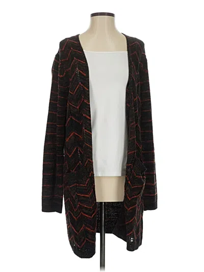 Pre-owned B Collection By Bobeau Cardigan Sweater In Black
