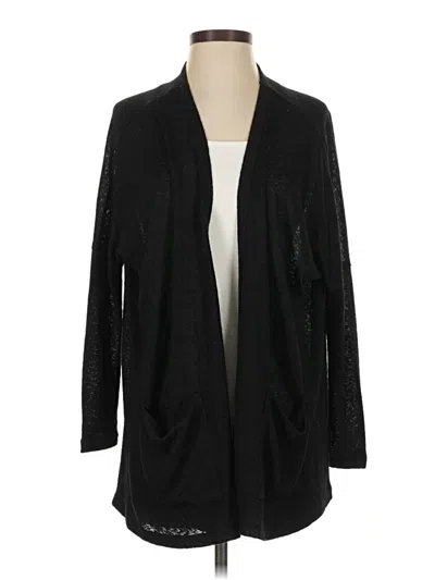 Pre-owned B Collection By Bobeau Cardigan Sweater In Black