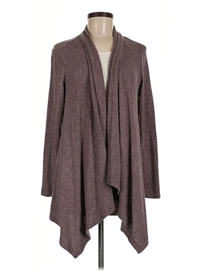 Pre-owned B Collection By Bobeau Cardigan Sweater In Brown