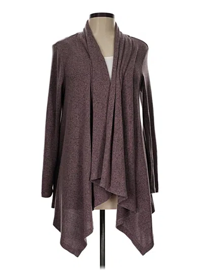Pre-owned B Collection By Bobeau Cardigan Sweater In Burgundy
