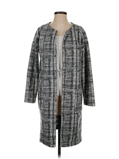 Pre-owned B Collection By Bobeau Cardigan Sweater In Gray