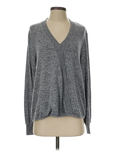Pre-owned B Collection By Bobeau Cardigan Sweater In Gray