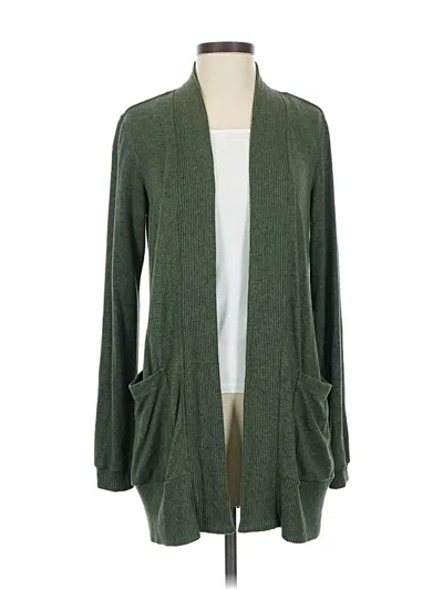 Pre-owned B Collection By Bobeau Cardigan Sweater In Green