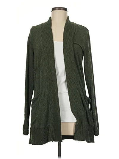 Pre-owned B Collection By Bobeau Cardigan Sweater In Green