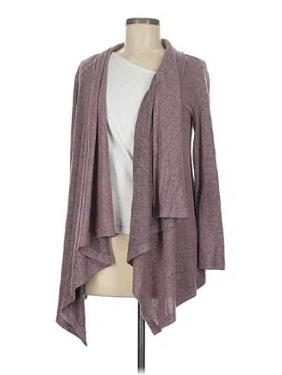 Pre-owned B Collection By Bobeau Cardigan Sweater In Purple