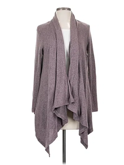 Pre-owned B Collection By Bobeau Cardigan Sweater In Purple