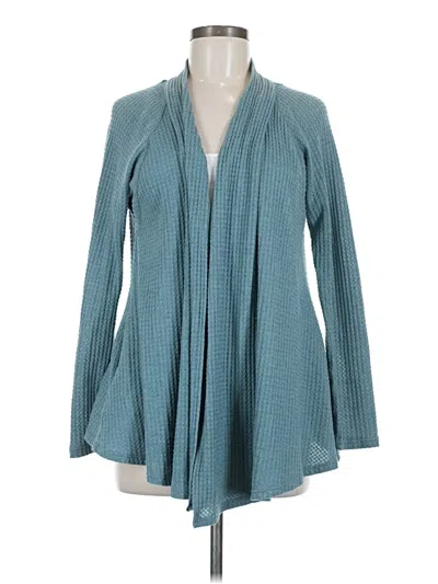 Pre-owned B Collection By Bobeau Cardigan Sweater In Teal