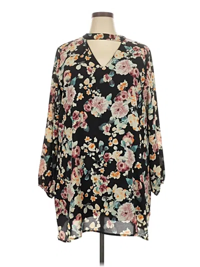 Pre-owned B Collection By Bobeau Casual Dress In Black