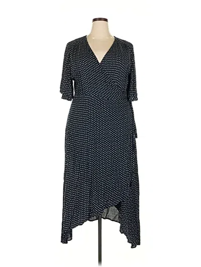 Pre-owned B Collection By Bobeau Casual Dress In Blue