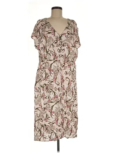Pre-owned B Collection By Bobeau Casual Dress In Brown