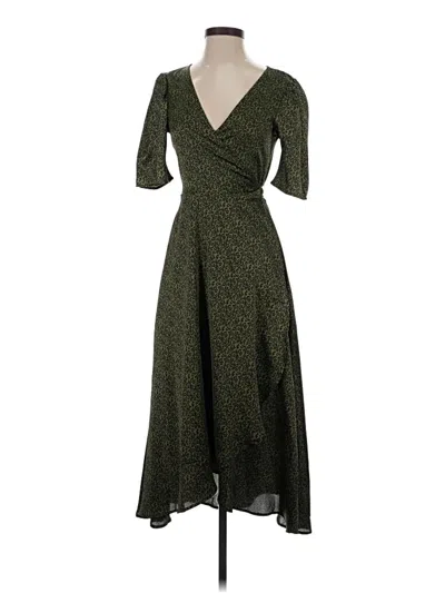 Pre-owned B Collection By Bobeau Casual Dress In Green
