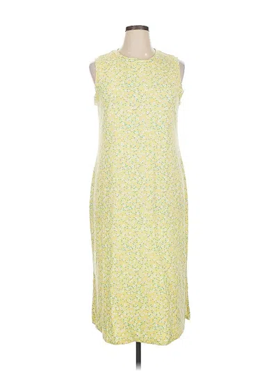 Pre-owned B Collection By Bobeau Casual Dress In Yellow