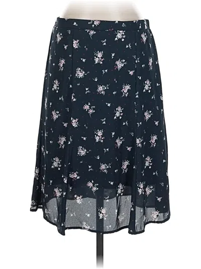 Pre-owned B Collection By Bobeau Casual Skirt In Blue