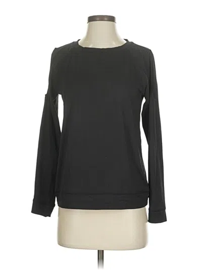 Pre-owned B Collection By Bobeau Long Sleeve T-shirt In Black